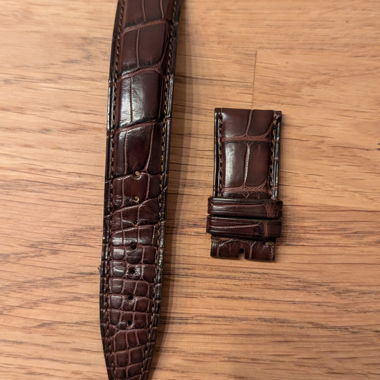 IWC Alligator Lederuhrenarmband 