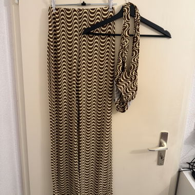 Ensemble deux pièces à motif ondulé