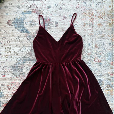 Kleid Velvet