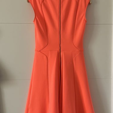 Magnifico vestito arancione con perle - Ted Baker