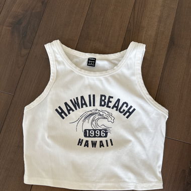 ensemble bleu Hawaï Beach