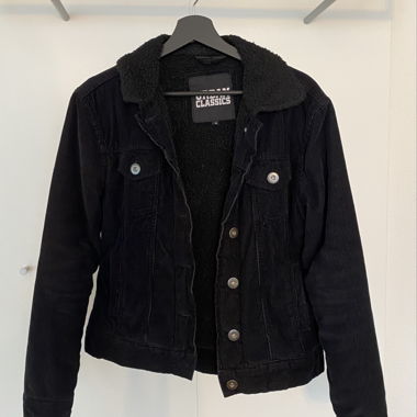 Giacca di jeans imbottita