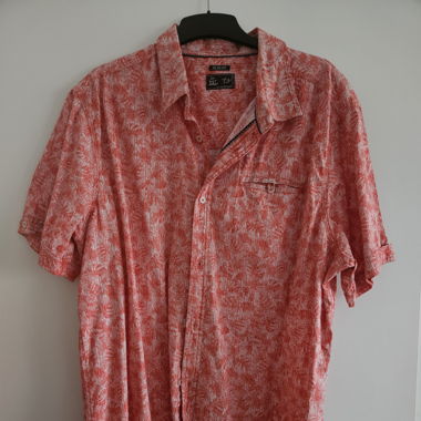Herren Sommerhemd Rosa