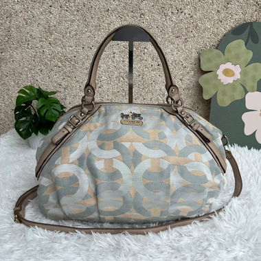 Borsa Coach con tracolla, media
