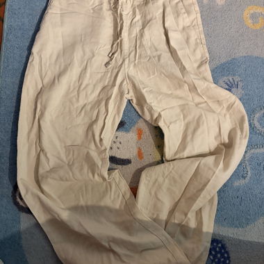Beige Zara Casual-Hosen