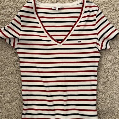 T-shirt a righe Tommy Jeans