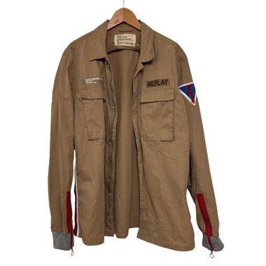 Giacca leggera REPLAY Beige Tag. XXL