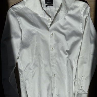 Camicia Bianca da Uomo Taglia 38