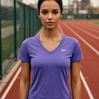 Nike sport shirt violet