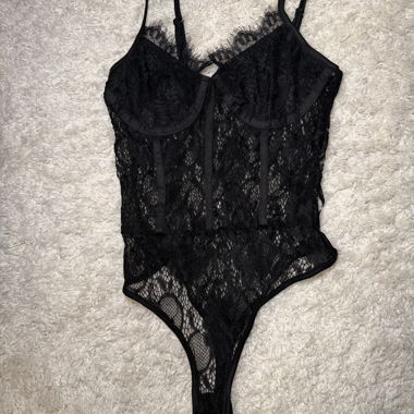 Black Lace Bodysuit