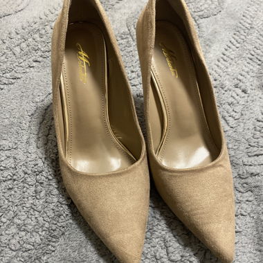 Beige High Heels