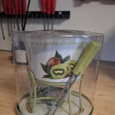 Schokoladen Fondue Set
