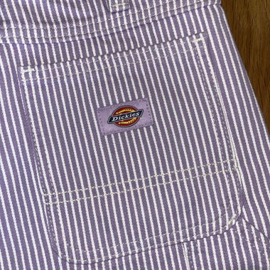 Dickies striped purple shorts W27