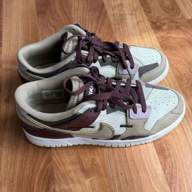Baskets basses Nike Dunk Low Scrap « Latte »