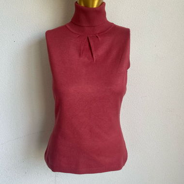 Pull col roulé