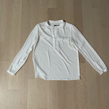 Mango White Blouse 