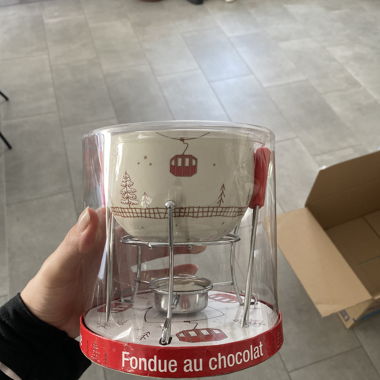 Set à fondue au chocolat