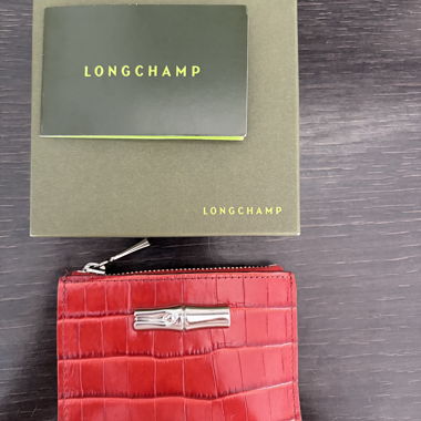 Portafoglio Longchamp rosso