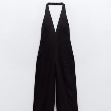 ZARA Wide Leg Jumpsuit 
