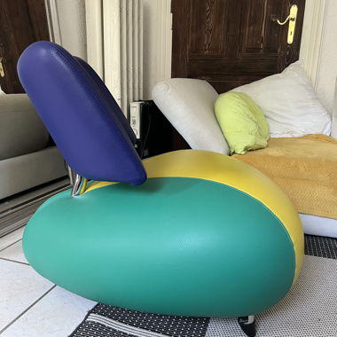 Poltrona Leolux Pallone design multicolore