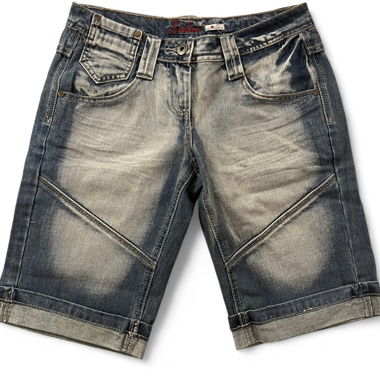Short en jean Bermuda