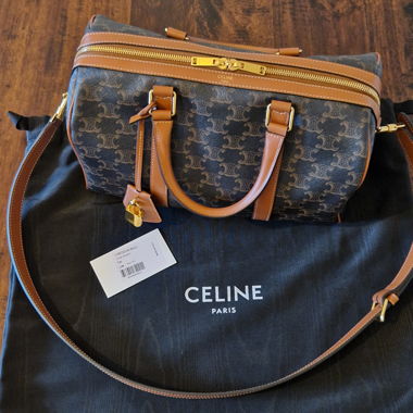 Celine Borsa Boston monogramma