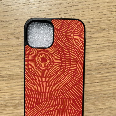 iPhone 13 orange summery phone case 