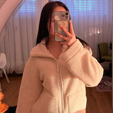 Teddy Fleece Jacke