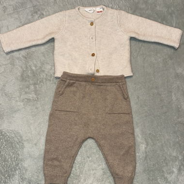 Mango Baby-Strickset mit Cardigan