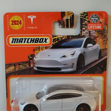 Tesla Model 3 Matchbox NEU 