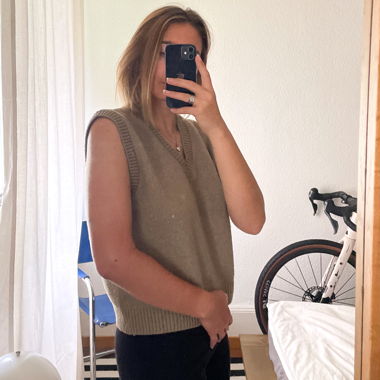 Pollunder Vest Gilet Beige