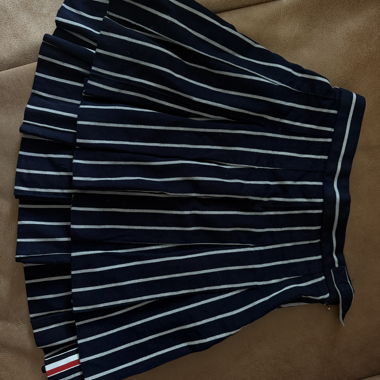 Jupe Thom Browne à rayures marines