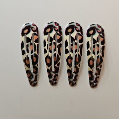 Mollettine per capelli con stampa leopardo spedizione gratuita