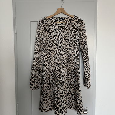 Maje leopard print dress