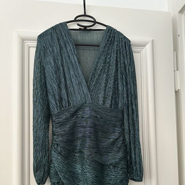 Maje Short Metalic Dress
