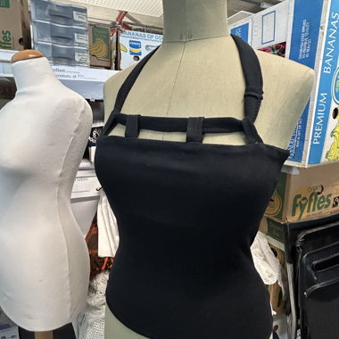 Handmade Black halter top