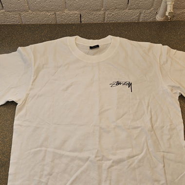 Stussy T-Shirt White Size L