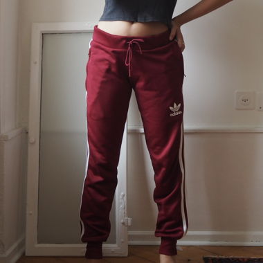 Adidas red/bordeaux pants