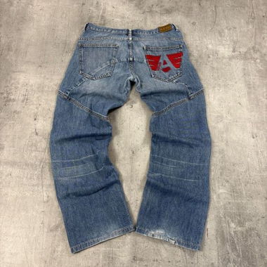 Vintage Armani Baggy Jeans (S)