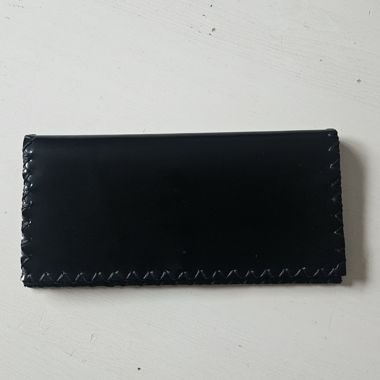 Handmade Black Leather Wallet
