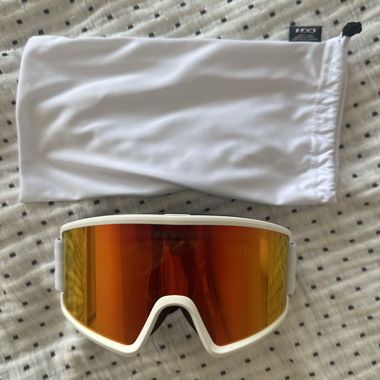 Oakley Masque de ski Target Line - blanc (M)