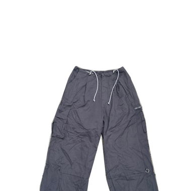 Grey Parachute Pants