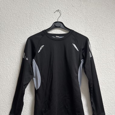 Thermisches Hemd Schwarz