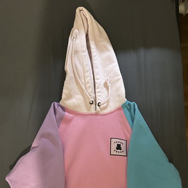 Teddy Fresh Colorblock Hoodie (M) 