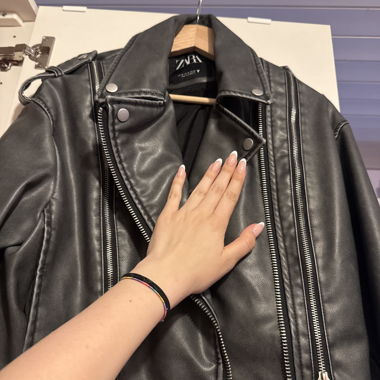 Zara Faux Leather Jacket