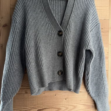 Grey Cardigan 