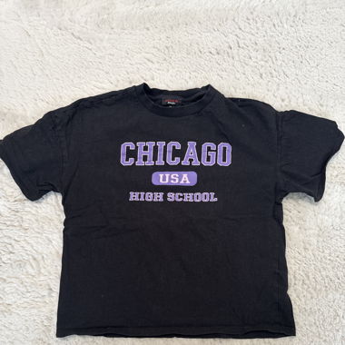 Schwarzes Tshirt Chicago