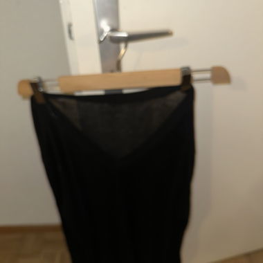 Borsa a tracolla nera trapuntata