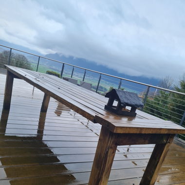 Wooden table 