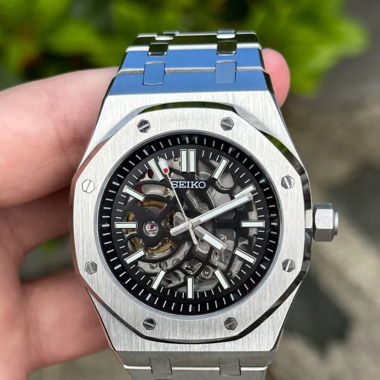 Seikmod Royal Skeleton – NH70 Automatik – 41mm